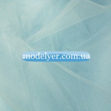 Ткань Фатин средней жесткости (голубой)